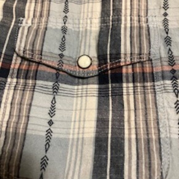 Lucky Brand Western Snap L/S Shirt  Size M  Classic Fit - Picture 4 of 8